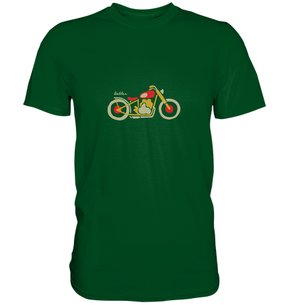 Retro Bike Motiv - Premium Unisex Shirt - mehrere Farben