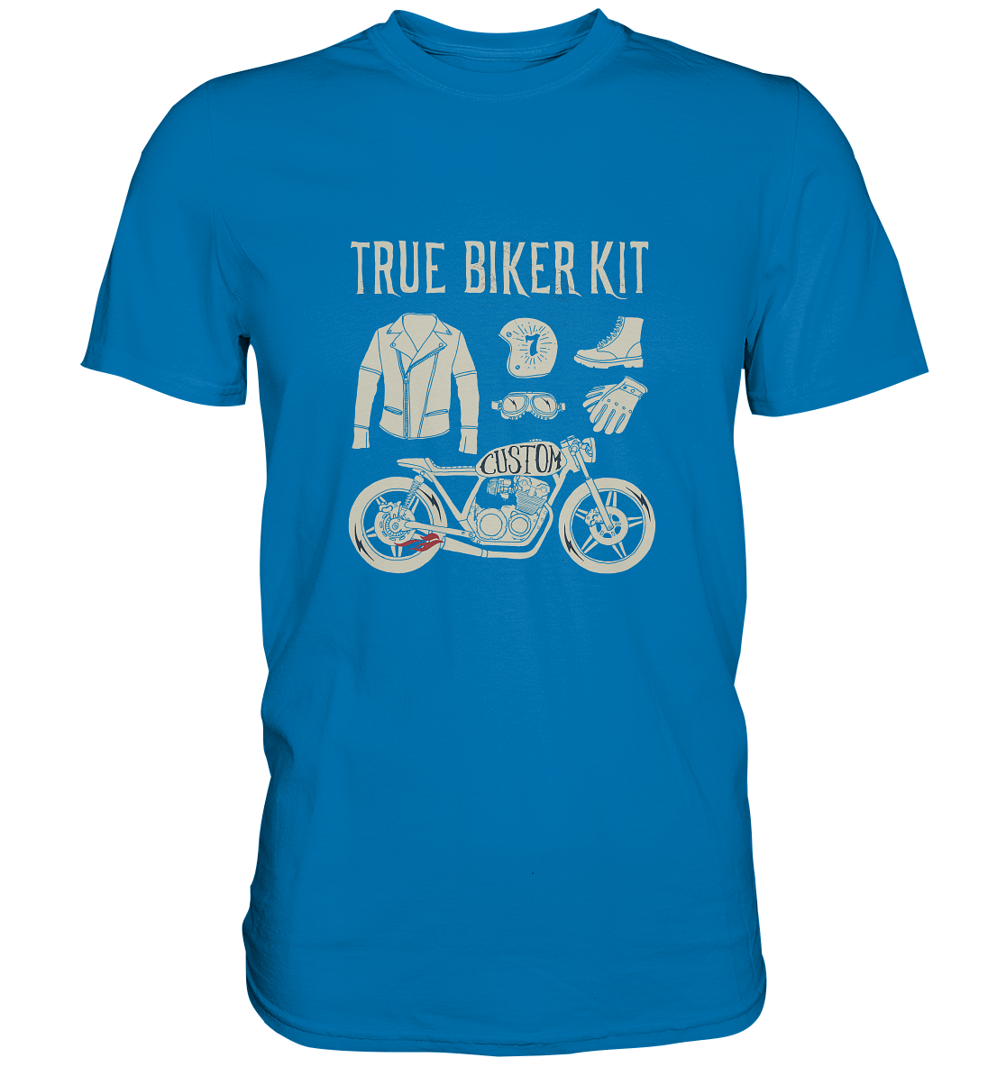 True Biker Kit - Premium Unisex Shirt - mehrere Farben