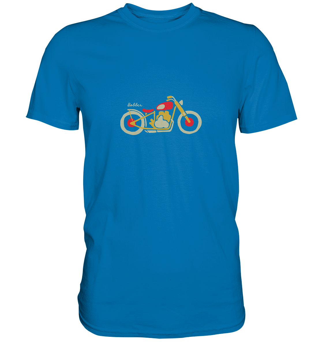 Retro Bike Motiv - Premium Unisex Shirt - mehrere Farben