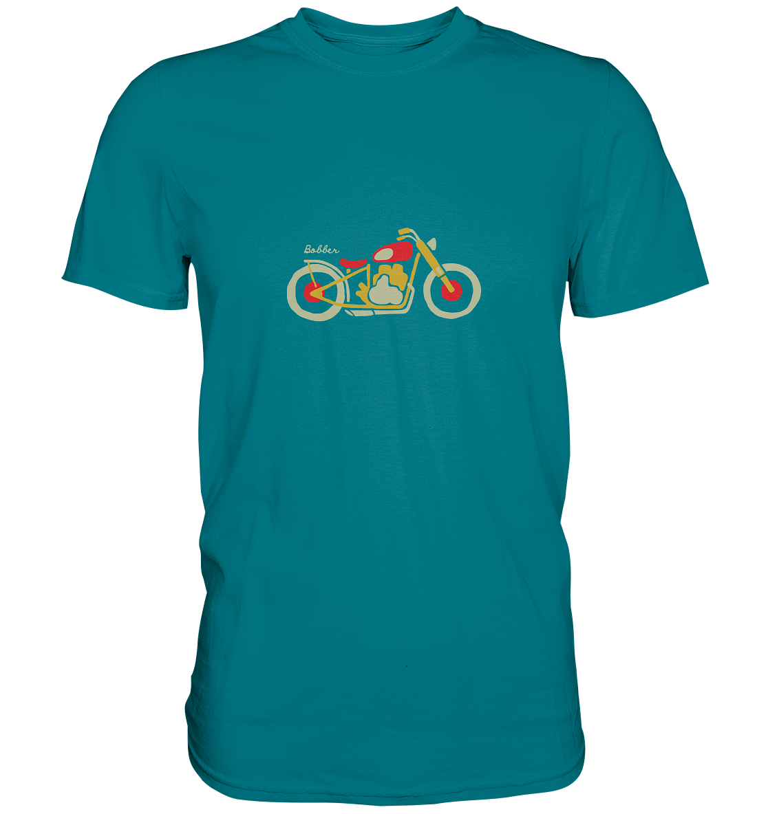 Retro Bike Motiv - Premium Unisex Shirt - mehrere Farben