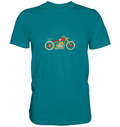 Retro Bike Motiv - Premium Unisex Shirt - mehrere Farben
