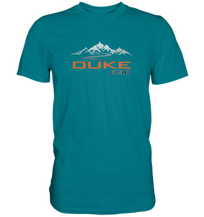 Duke 890 Tourmotiv - Premium unisex Shirt