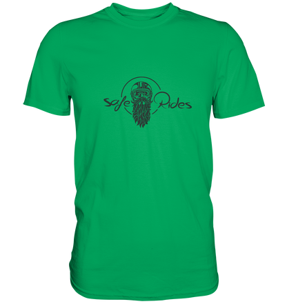 Save Rides Spruch - Premium Unisex Shirt - mehrere Farben