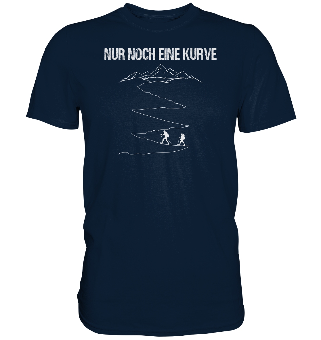 Nur noch eine Kurve - Premium unisex Shirt