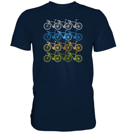Stylisches Radler Shirt - Rad an Rad an Rad... - Premium unisex Shirt