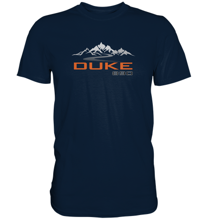 Duke 890 Tourmotiv - Premium unisex Shirt
