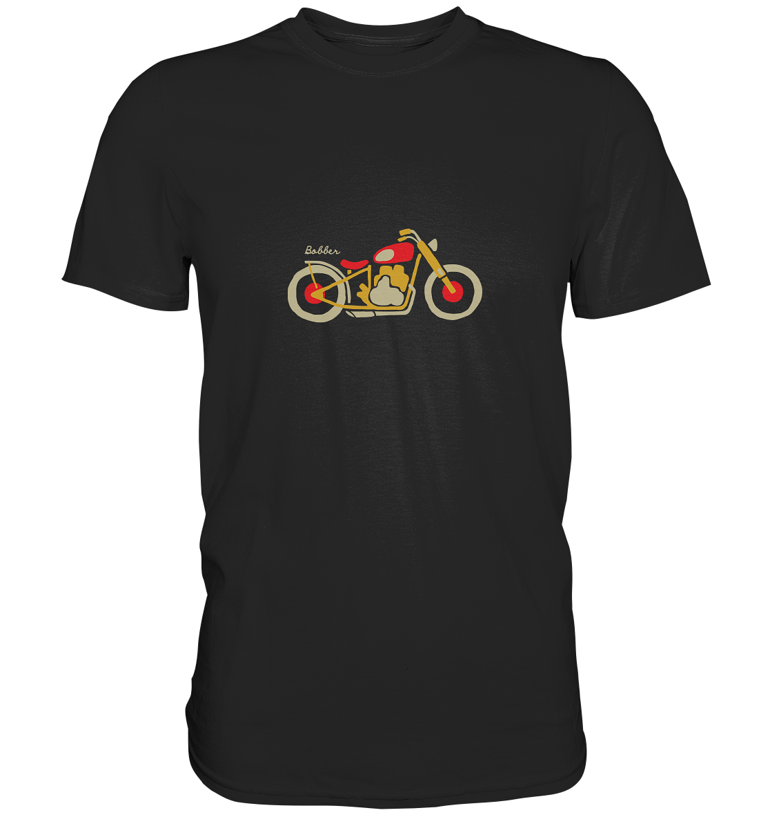 Retro Bike Motiv - Premium Unisex Shirt - mehrere Farben