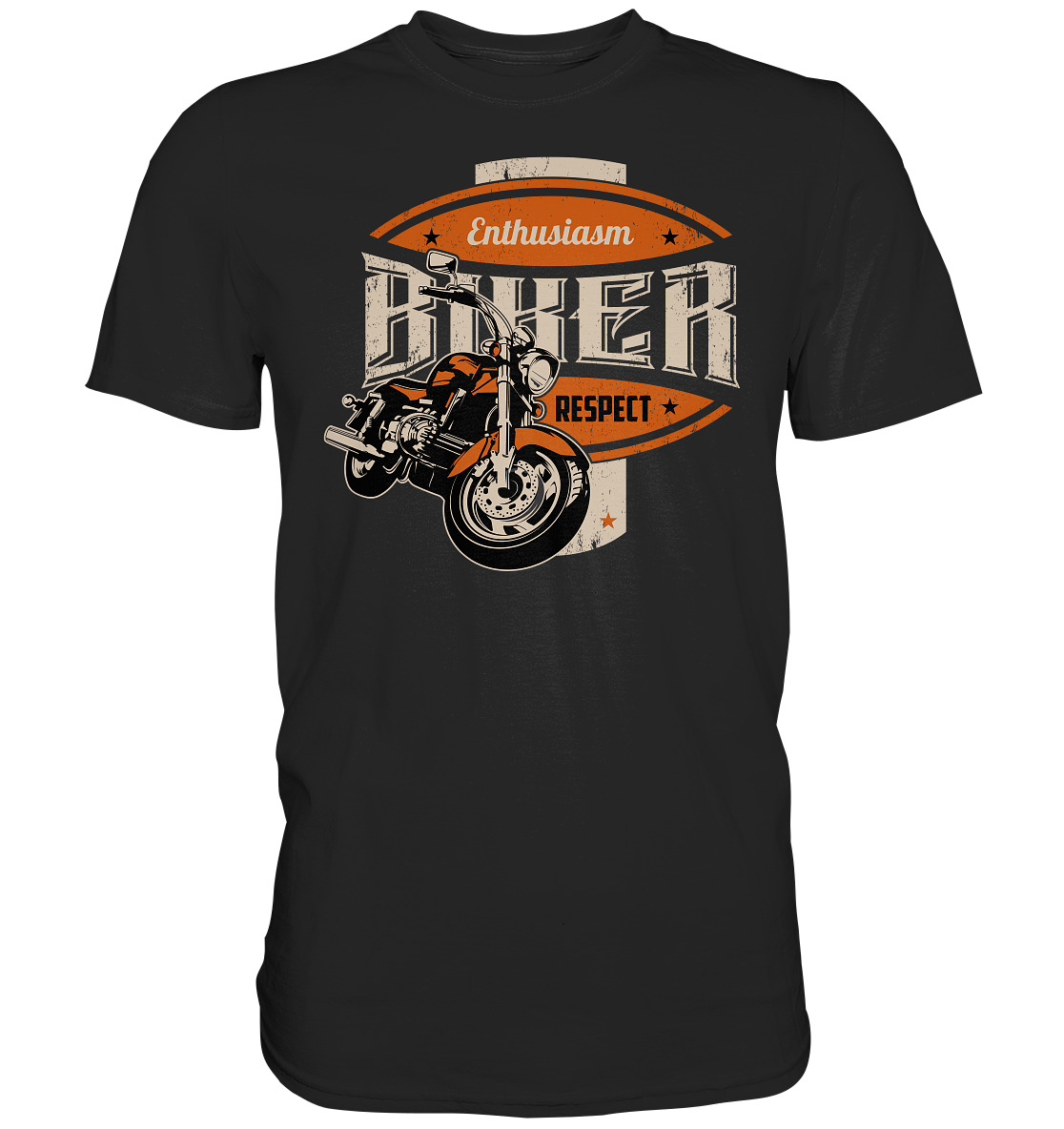 Biker enthusiasm - Premium unisex Shirt