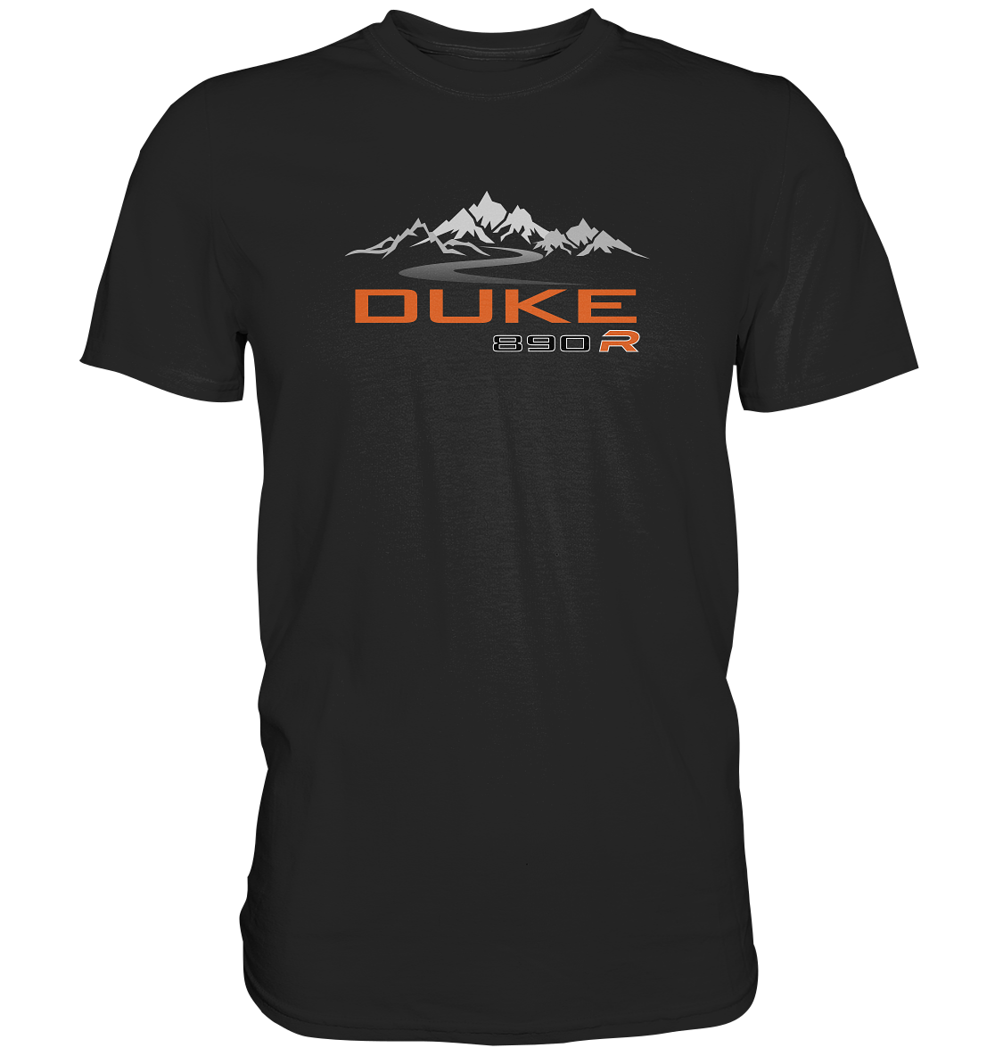 Duke 890R Tourmotiv - Premium unisex Shirt