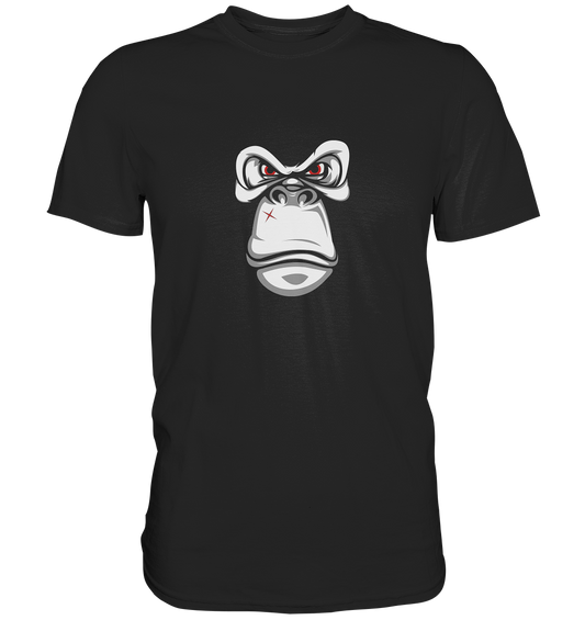 Motiv: Angry  Gorilla - Unisex Premium Shirt - mehrere Farben