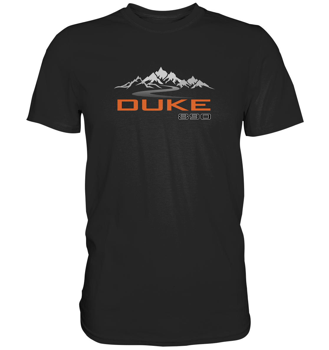 Duke 890 Tourmotiv - Premium unisex Shirt