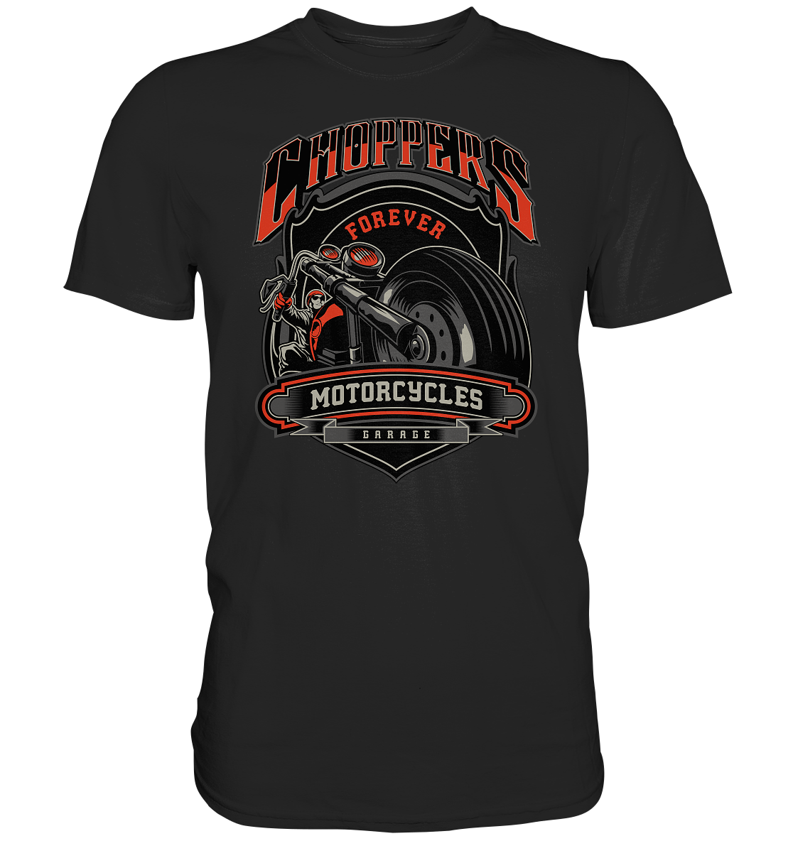 Choppers forever - Premium unisex Shirt