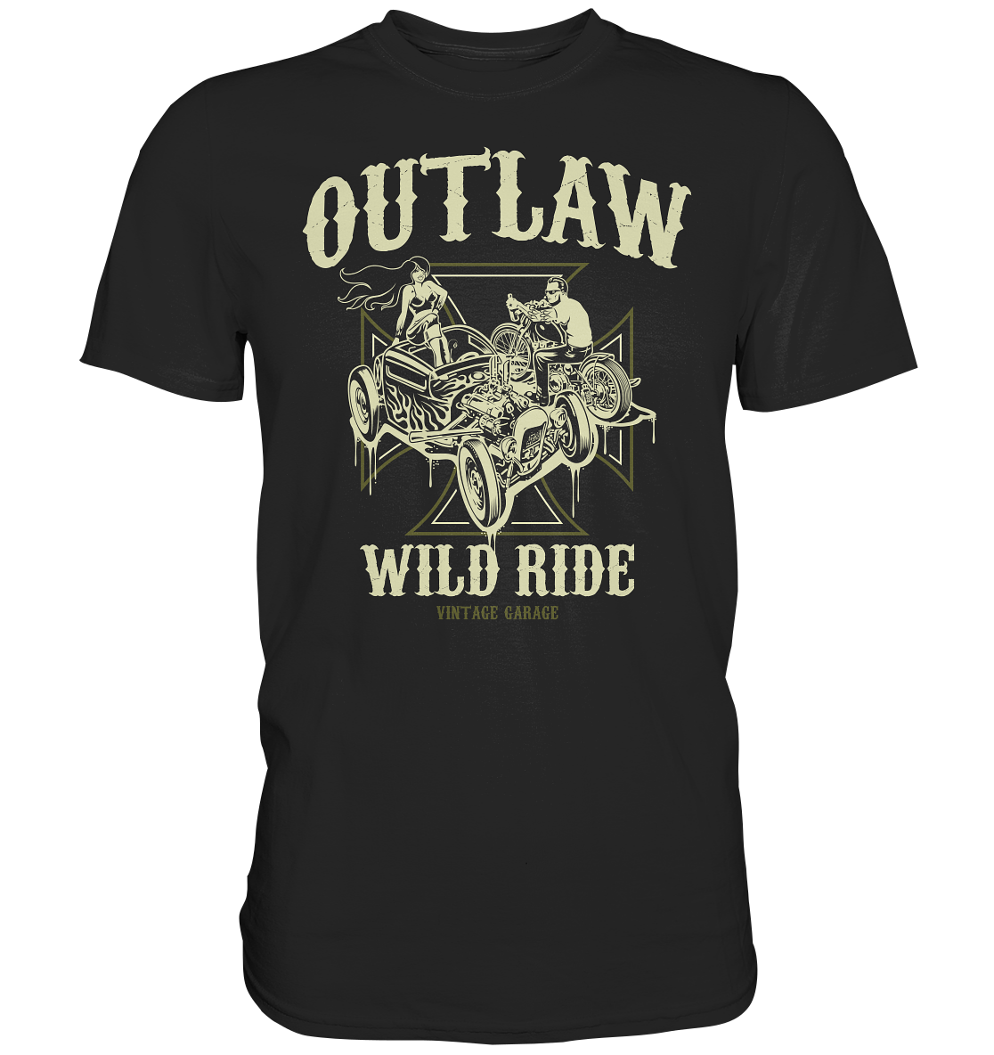 Outlaw wild ride - Premium unisex Shirt