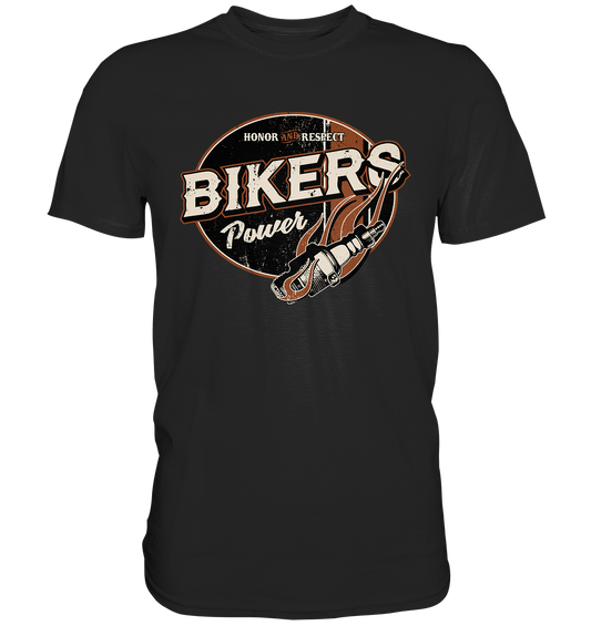 Bikers Power - Honor & Respect, Premium unisex Shirt