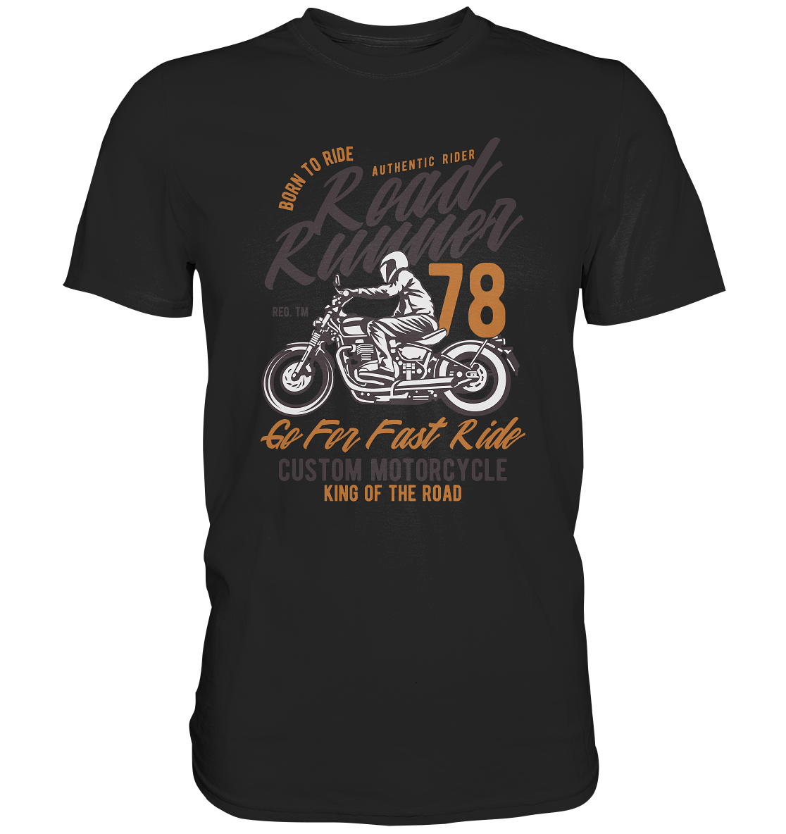 Road Runner - Premium Unisex Shirt - mehrere Farben