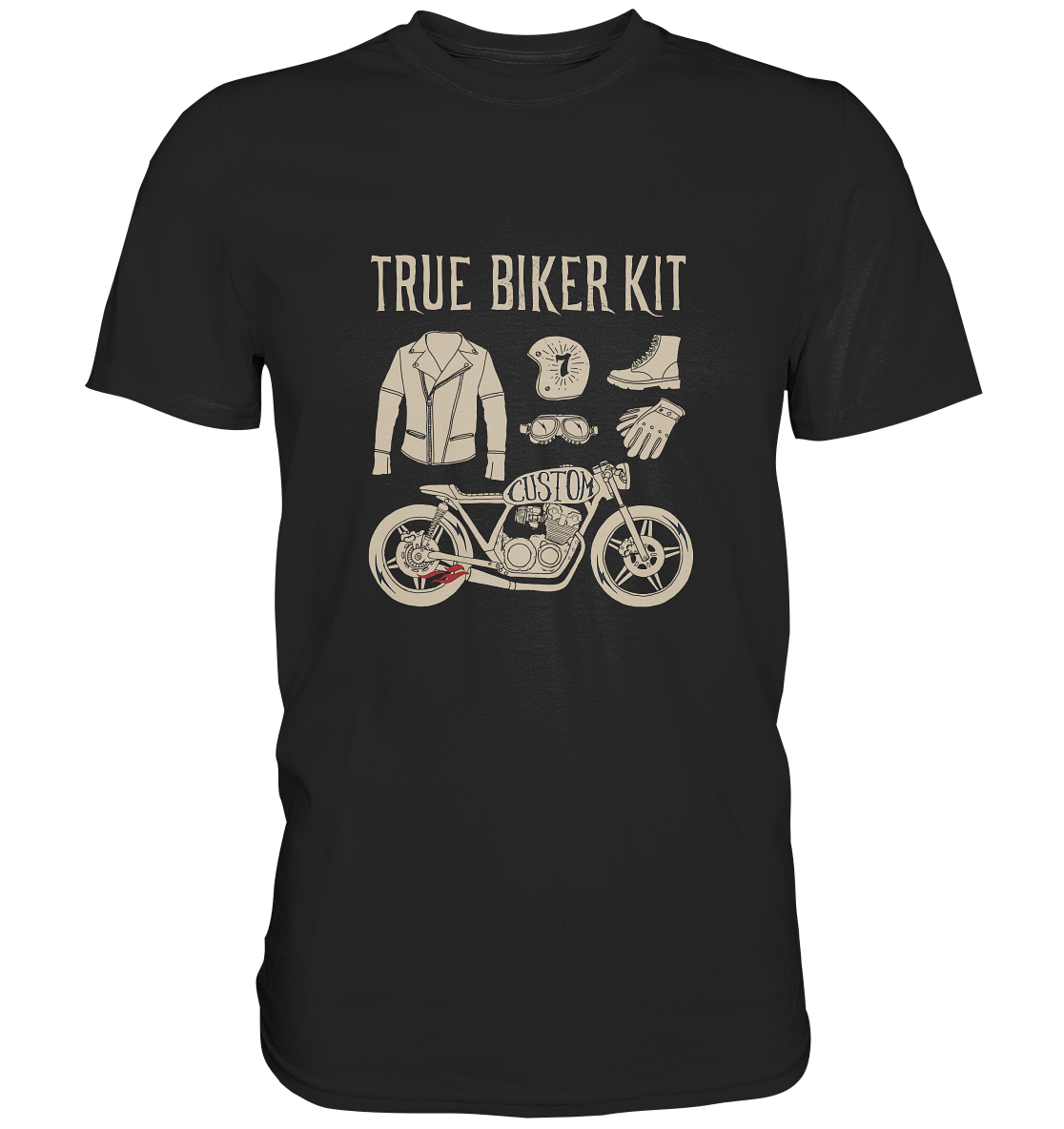 True Biker Kit - Premium Unisex Shirt - mehrere Farben
