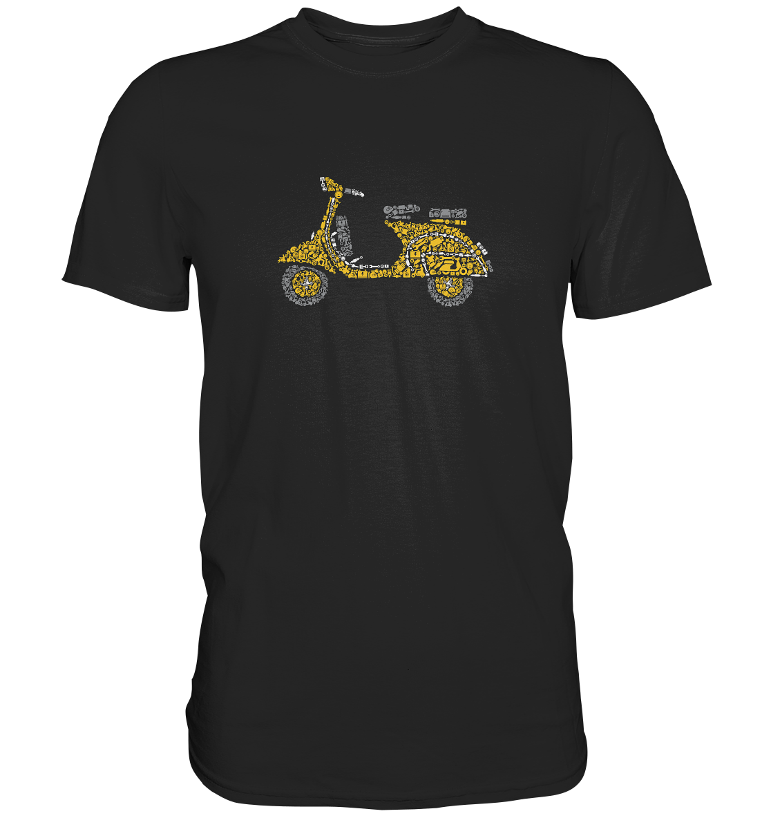 Scooter aus Scootern - Premium unisex Shirt