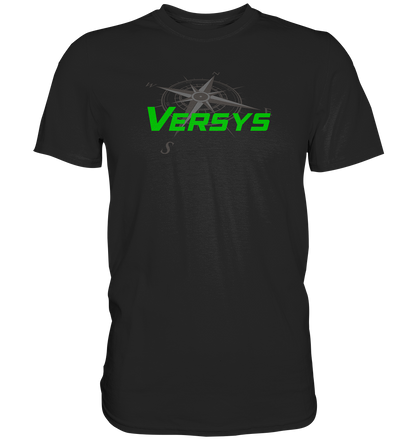 Versys mit Kompass - dunkle shirts - Premium unisex Shirt
