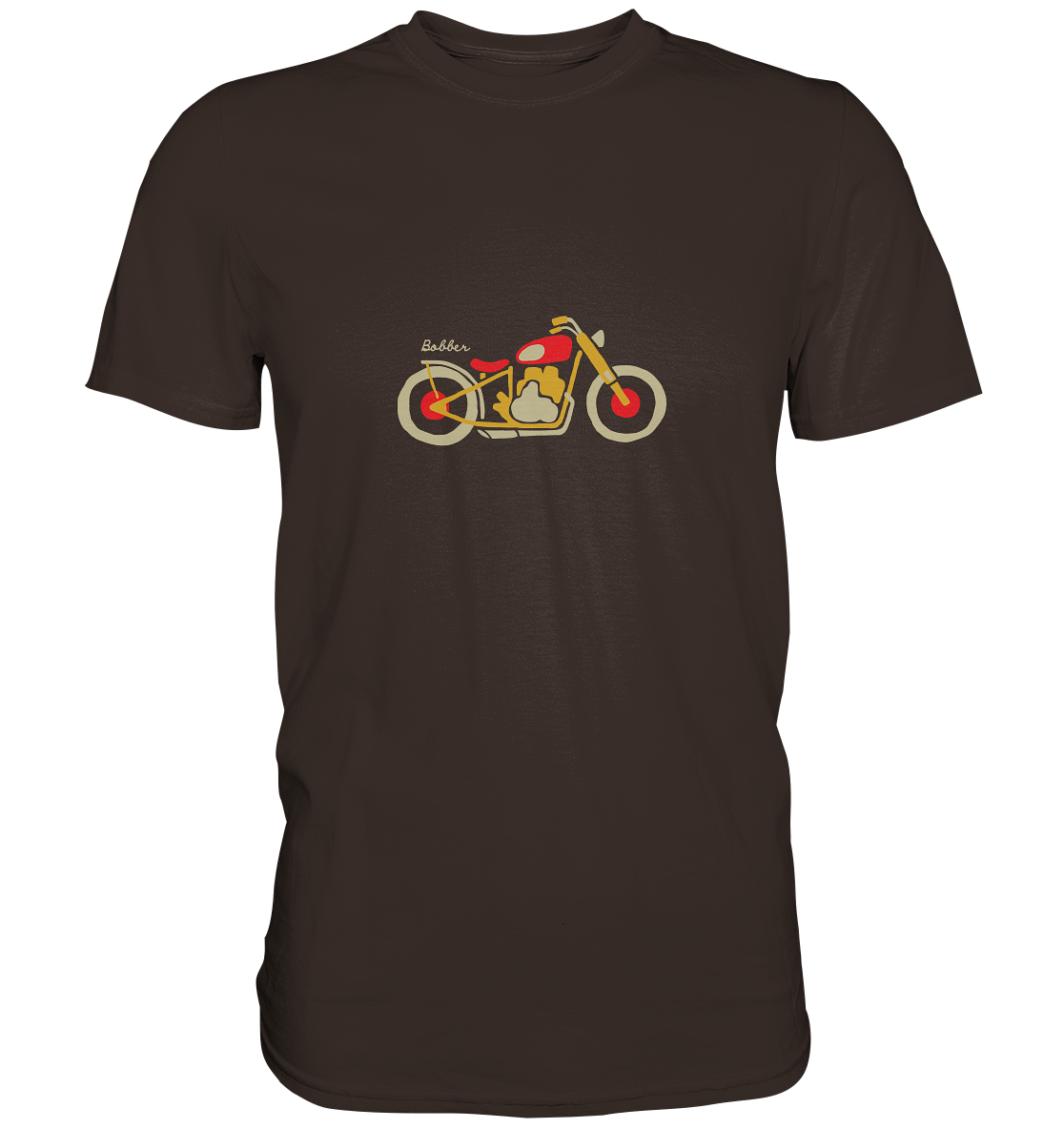 Retro Bike Motiv - Premium Unisex Shirt - mehrere Farben