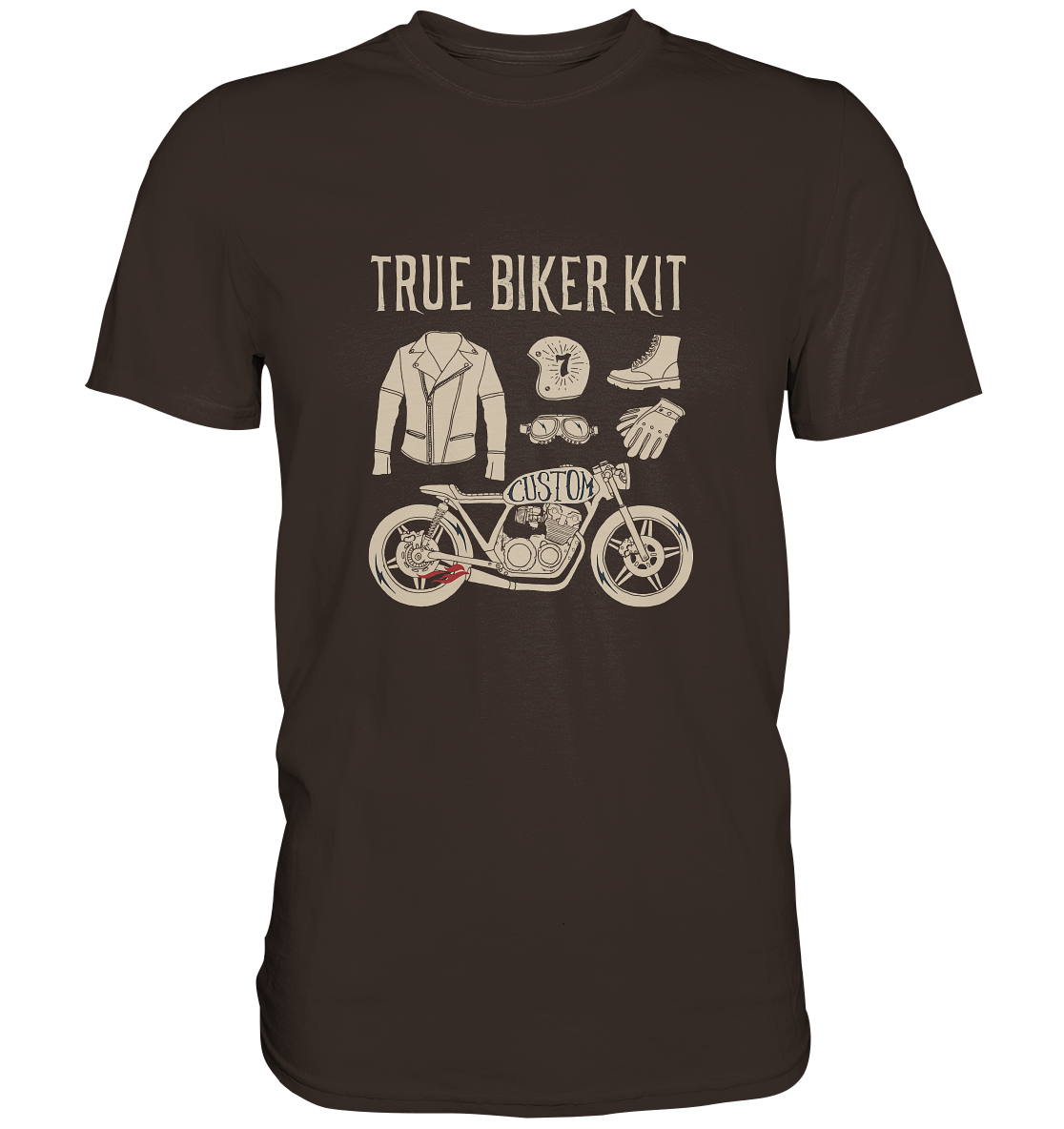 True Biker Kit - Premium Unisex Shirt - mehrere Farben