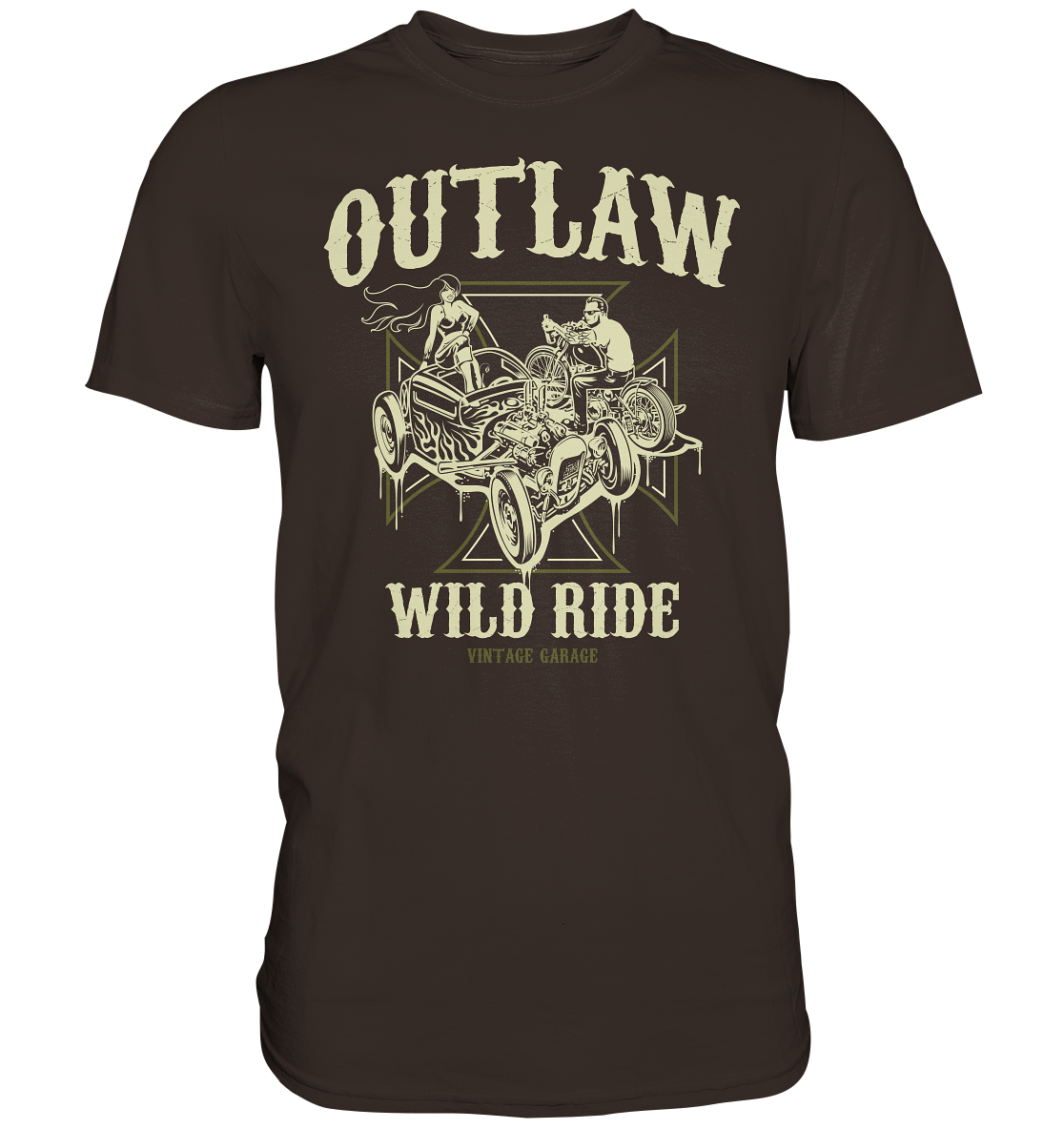 Outlaw wild ride - Premium unisex Shirt
