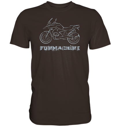R1250GS Die Funmaschine von BMW - Premium Shirt