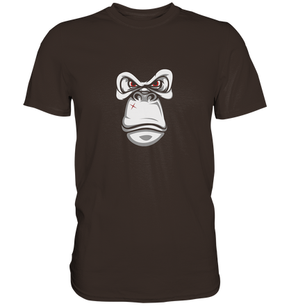 Motiv: Angry  Gorilla - Unisex Premium Shirt - mehrere Farben