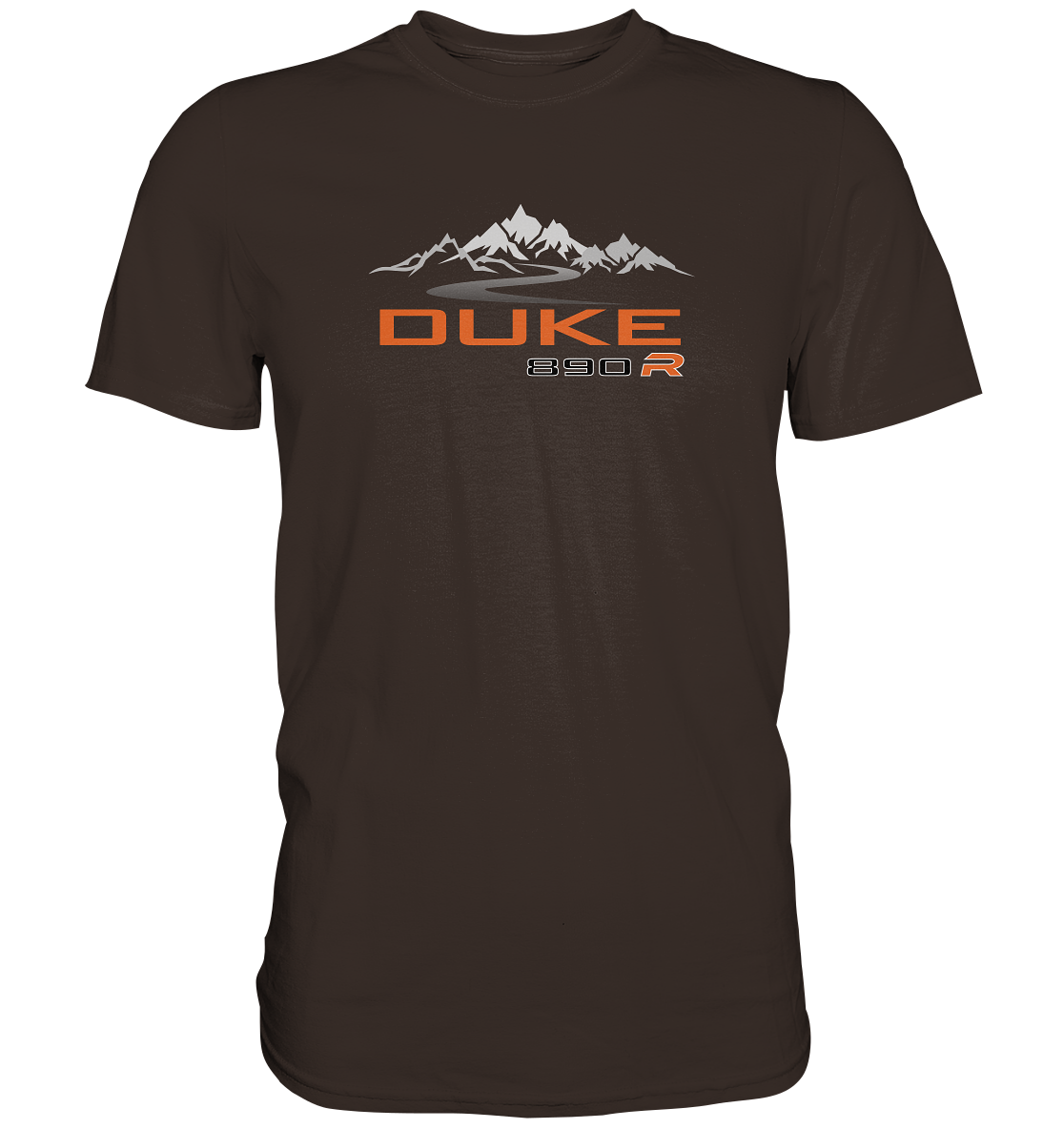 Duke 890R Tourmotiv - Premium unisex Shirt