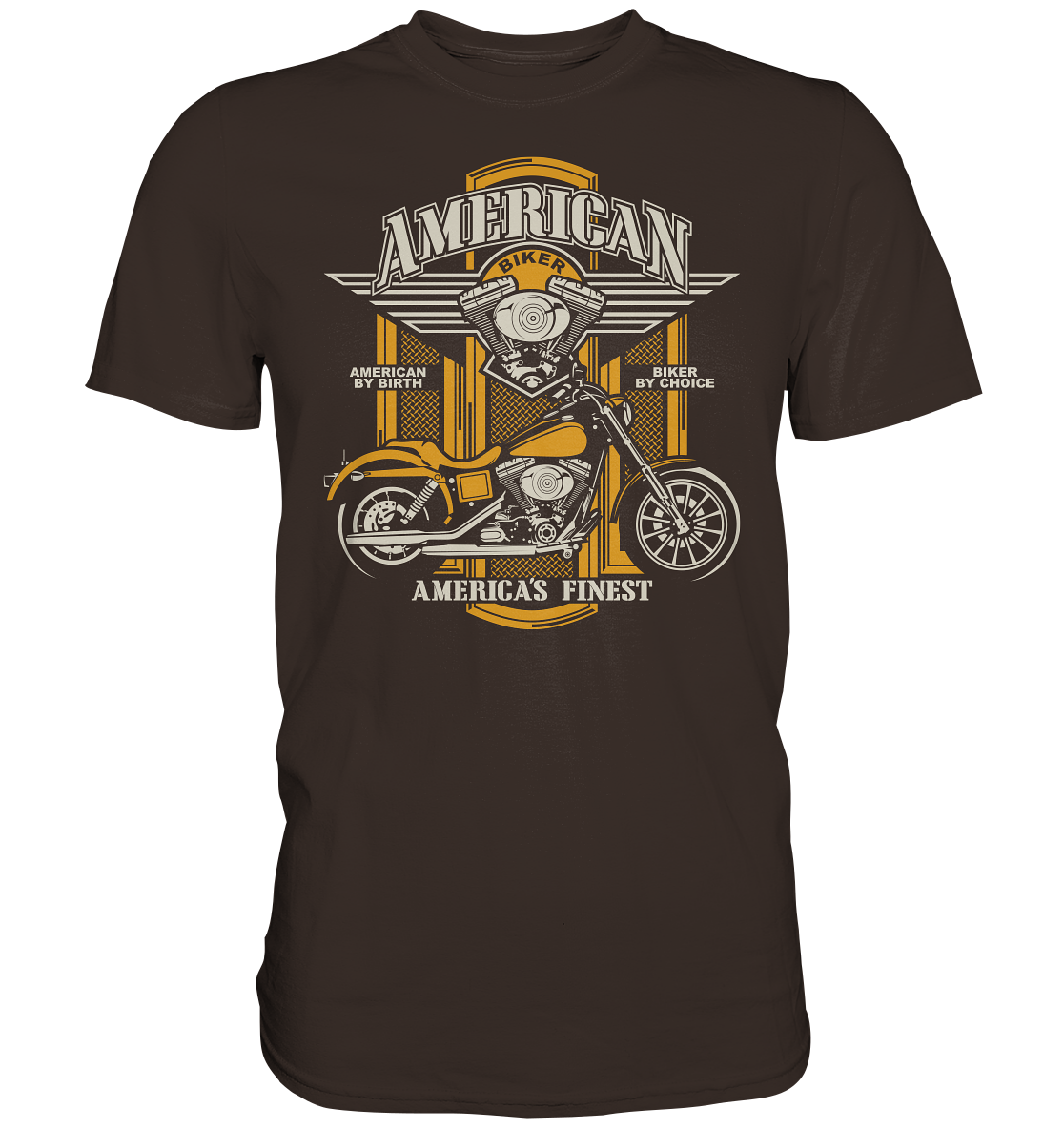 Americas Finest Choppermotiv - Premium unisex shirt