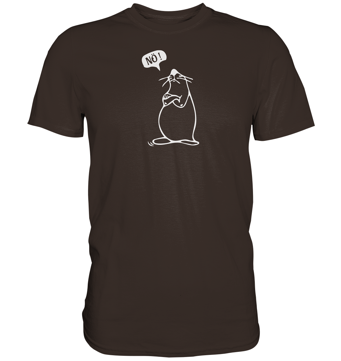 Nö - klare Ansage - Premium unisex Shirt