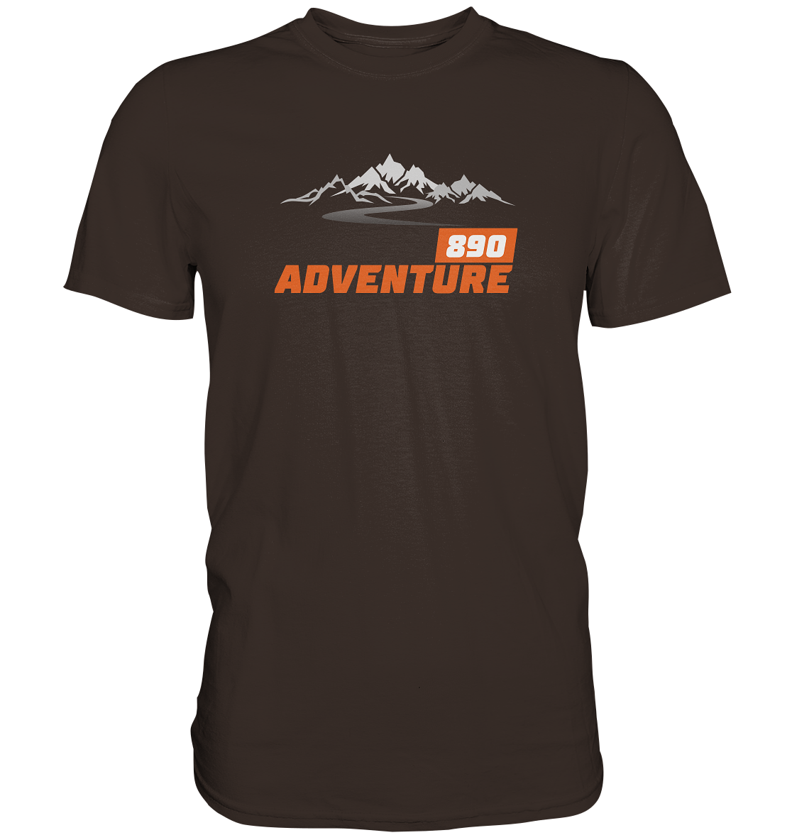 Adventure 890 Tourmotiv - Premium unisex Shirt