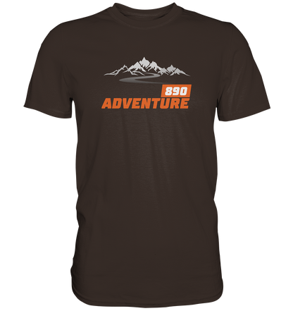 Adventure 890 Tourmotiv - Premium unisex Shirt