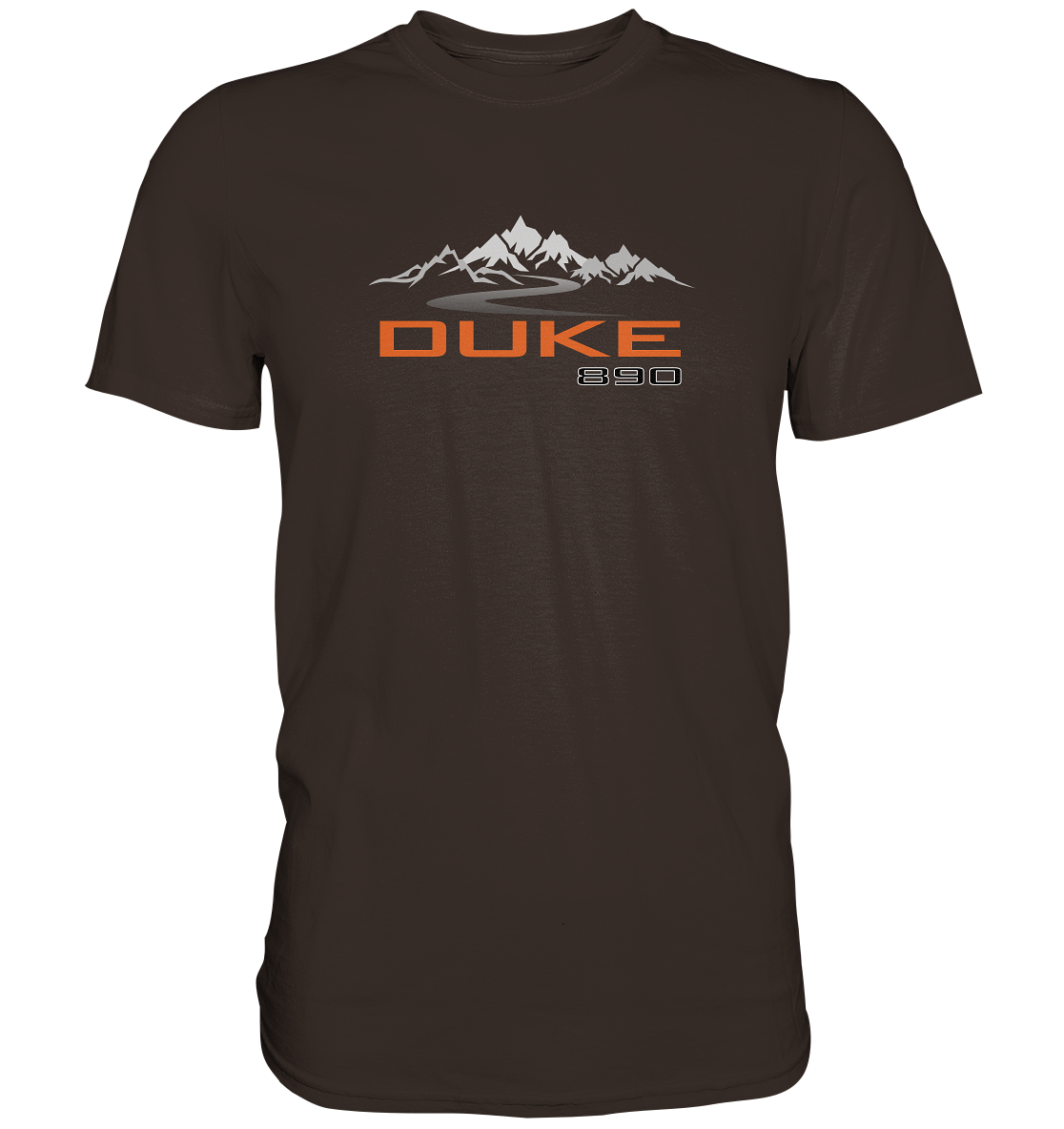 Duke 890 Tourmotiv - Premium unisex Shirt