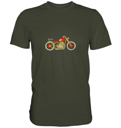 Retro Bike Motiv - Premium Unisex Shirt - mehrere Farben