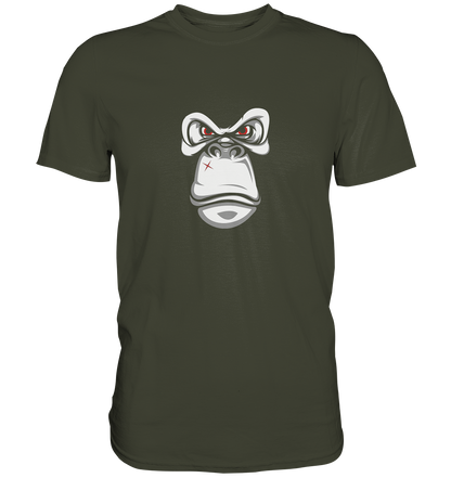 Motiv: Angry  Gorilla - Unisex Premium Shirt - mehrere Farben