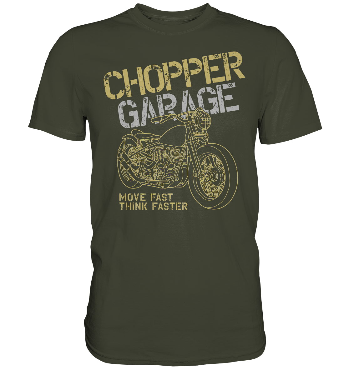 Chopper Garage - Premium unisex Shirt