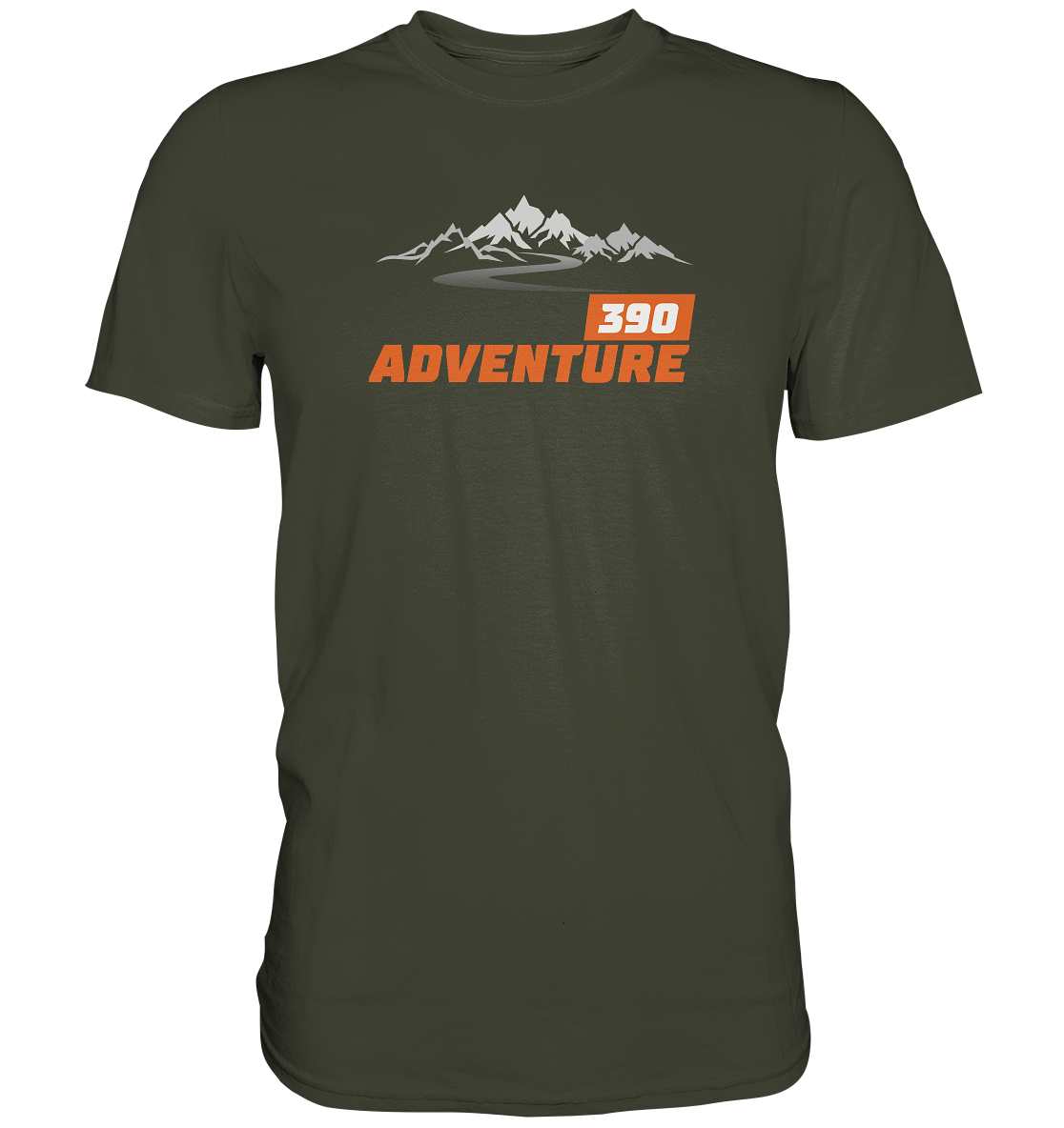 Adventure 390 Tourmotiv - Premium unisex Shirt