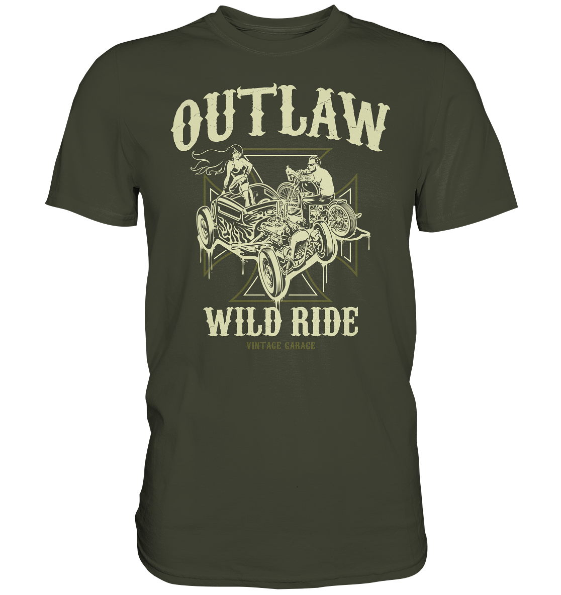 Outlaw wild ride - Premium unisex Shirt