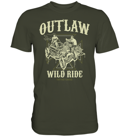 Outlaw wild ride - Premium unisex Shirt