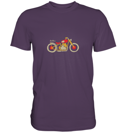 Retro Bike Motiv - Premium Unisex Shirt - mehrere Farben