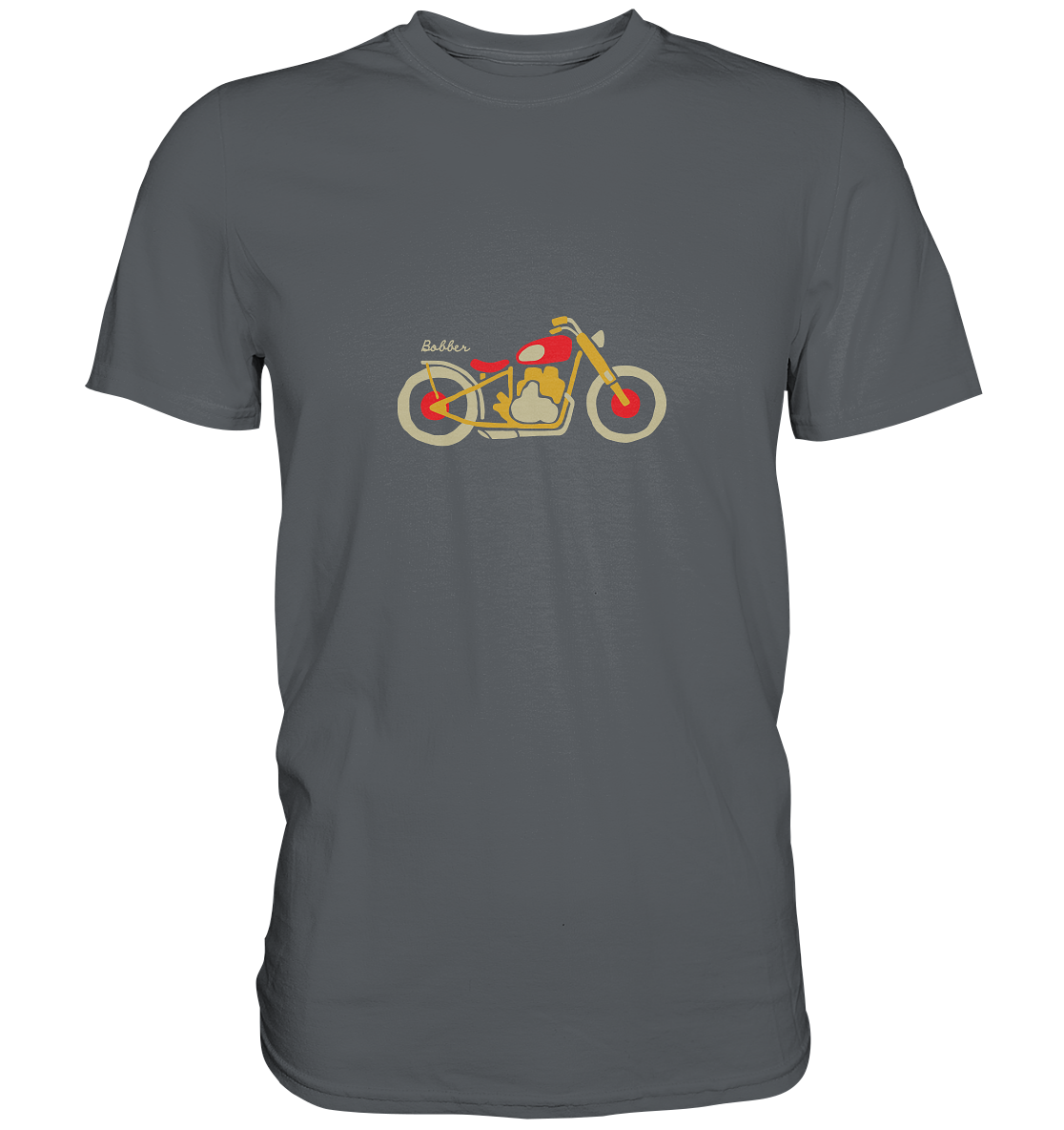 Retro Bike Motiv - Premium Unisex Shirt - mehrere Farben