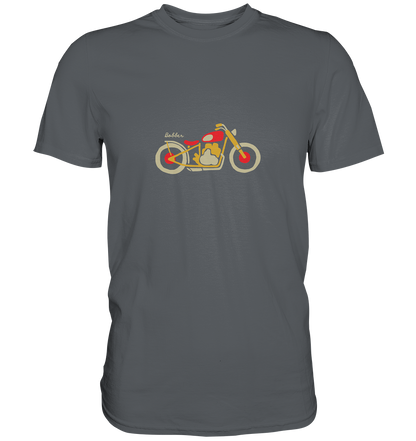 Retro Bike Motiv - Premium Unisex Shirt - mehrere Farben