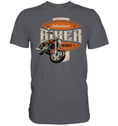 Biker enthusiasm - Premium unisex Shirt