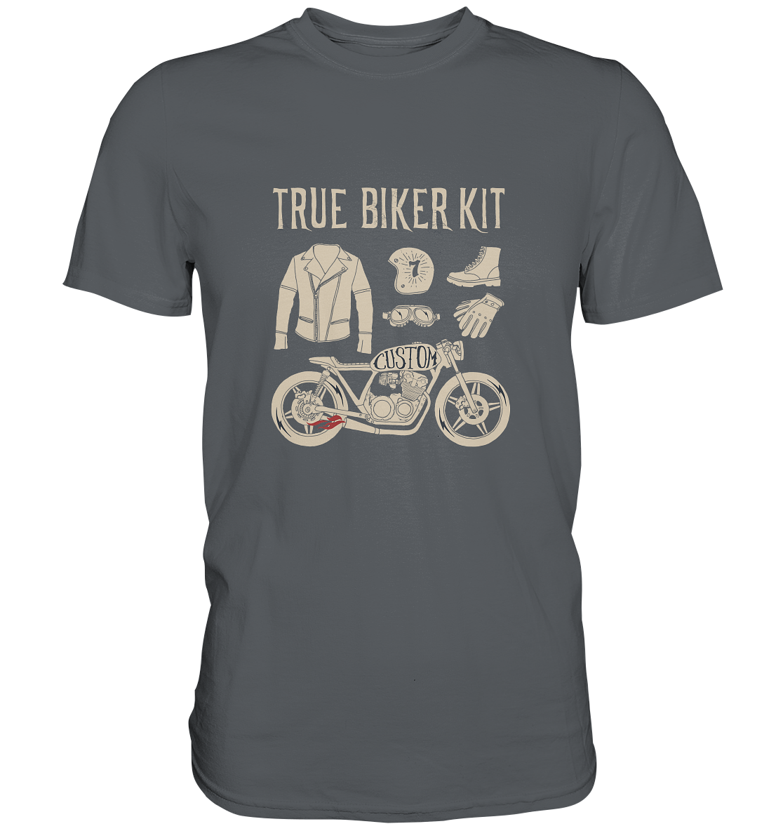 True Biker Kit - Premium Unisex Shirt - mehrere Farben