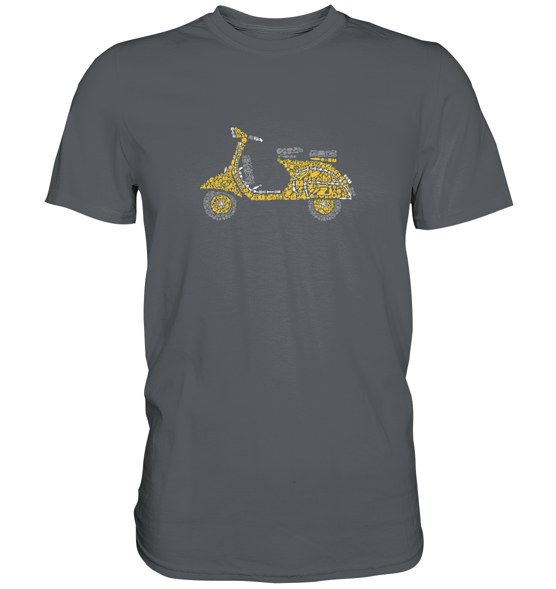 Scooter aus Scootern - Premium unisex Shirt