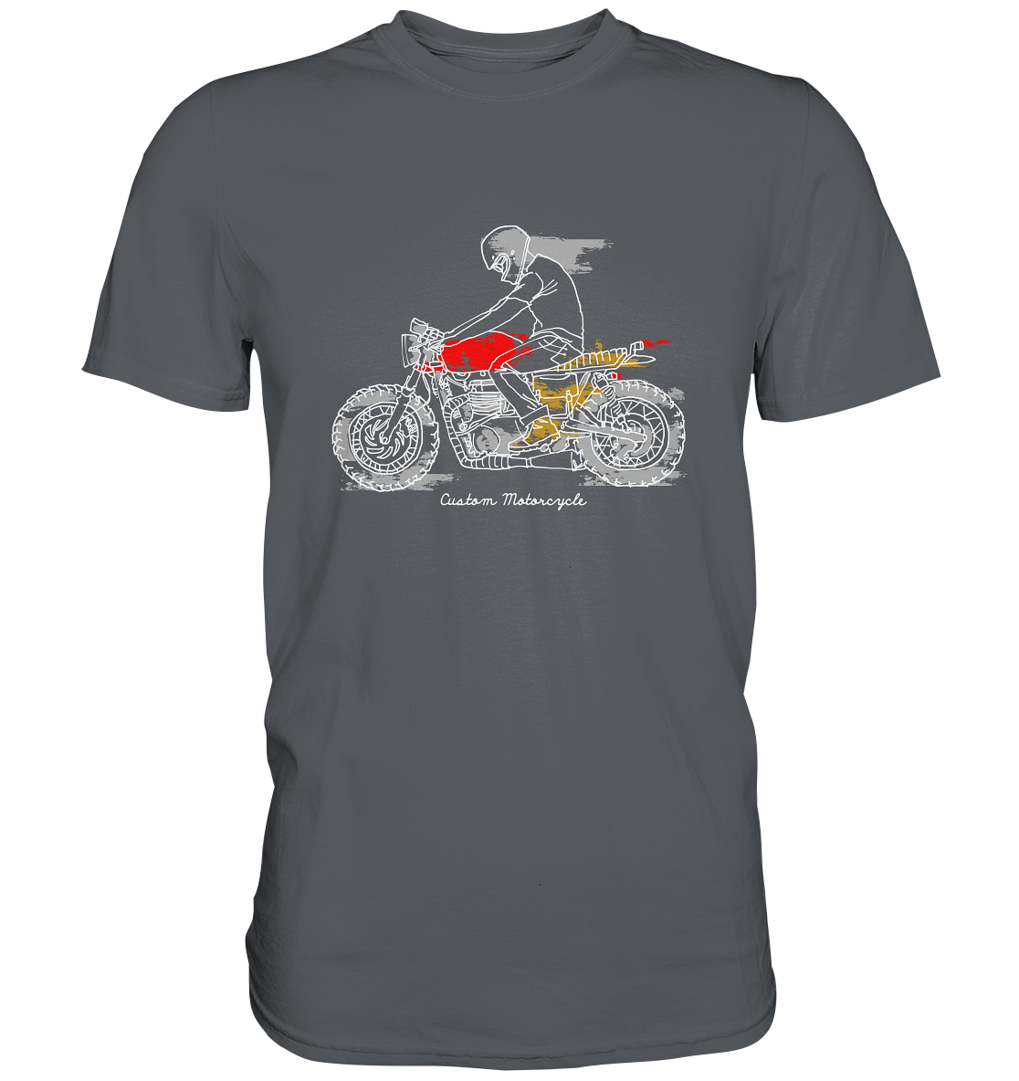 Custom Motorcycle - Premium unisex Shirt