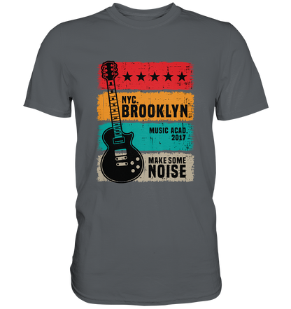 Brooklyn Guitar - Unisex Premium Shirt - mehrere Farben
