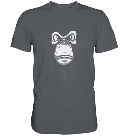 Motiv: Angry  Gorilla - Unisex Premium Shirt - mehrere Farben