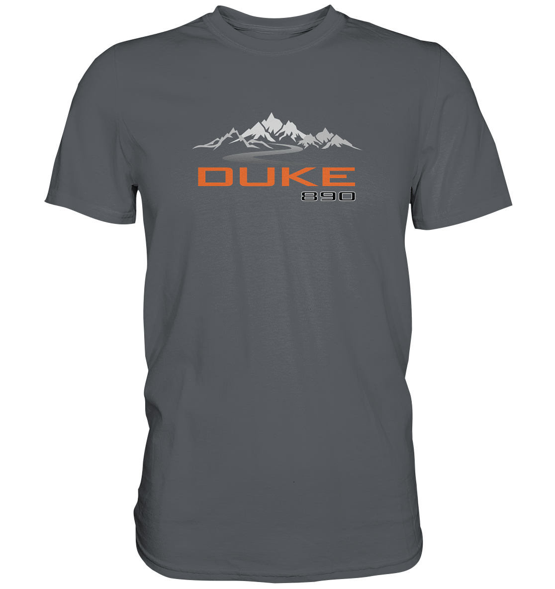 Duke 890 Tourmotiv - Premium unisex Shirt