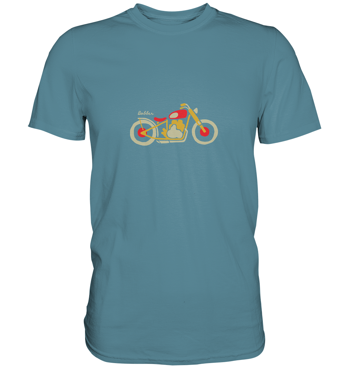 Retro Bike Motiv - Premium Unisex Shirt - mehrere Farben